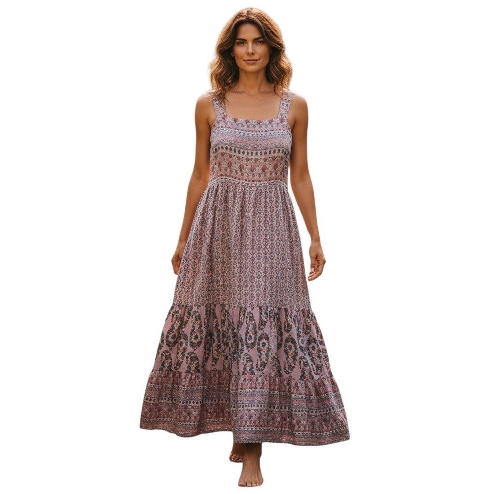 NWT Knox Rose Boho Cottagecore Womens size XL Sleeveless Feminine Romantic Dress